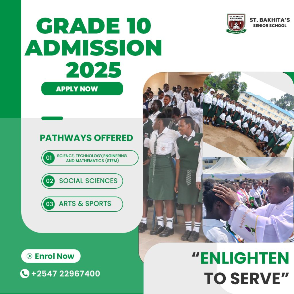 ST. BAKHITA'S Girls’ Senior School Admissions | Grades 10